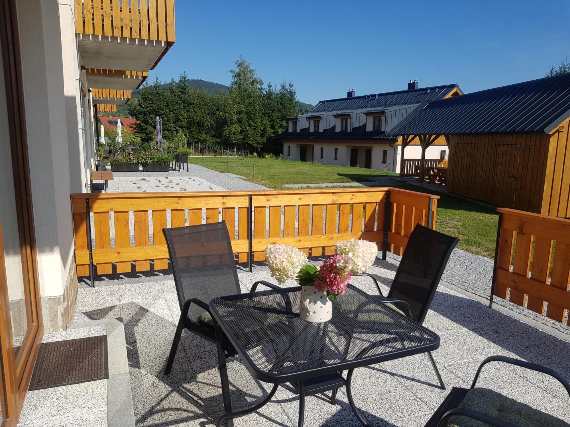 Aparthotel Barbora Kasperske Hory Exterior foto
